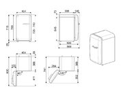 Холодильник Smeg FAB5LDUJ5 фото 4 в Санкт-Петербурге