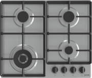 Независимая газовая варочная панель Gorenje GW641EBX Независимая газовая варочная панель Gorenje GW641EBX
