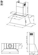 Вытяжка настенная Bertazzoni KR70HER1NDA фото 3 в Санкт-Петербурге