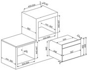 Компактный многофункциональный духовой шкаф Smeg SF4390MCX фото 2 в Санкт-Петербурге