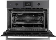 Компактный духовой шкаф с микроволнами Kuppersbusch CBM 6350.0 GPH 2 Black Chrome фото 2 в Санкт-Петербурге