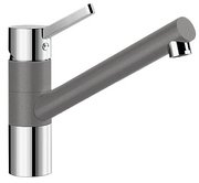 Смеситель Бланко Tivo chrome/Silgranit темная скала фото в Санкт-Петербурге Смеситель Blanco Tivo chrome/Silgranit темная скала фото в Санкт-Петербурге