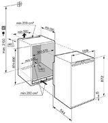 Встраиваемый холодильник Liebherr IK 1650 Premium фото 4 в Санкт-Петербурге