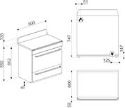 Варочный центр Smeg TR90X фото 2 в Санкт-Петербурге