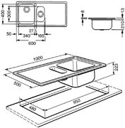 Мойка Смег LLR102 фото 2 в Санкт-Петербурге Мойка Smeg LLR102 фото 2 в Санкт-Петербурге