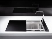 Мойка Бланко Statura 6-IF Crystal черное стекло нержавеющая сталь фото 2 в Санкт-Петербурге Мойка Blanco Statura 6-IF Crystal черное стекло нержавеющая сталь фото 2 в Санкт-Петербурге