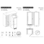 Винный шкаф Dunavox DX-119.386DSS фото 4 в Санкт-Петербурге