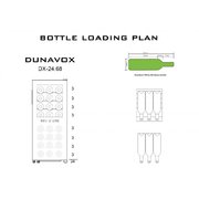 Винный шкаф Dunavox DAFT-24.68DSC фото 4 в Санкт-Петербурге