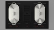 Варочная панель с встроенной вытяжкой Fulgor Milano FCLHD 8041 HID TS BK2 фото 4 в Санкт-Петербурге