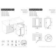 Винный шкаф Dunavox DAU-32.78DW фото 4 в Санкт-Петербурге
