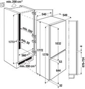 Встраиваемый холодильник Kuppersbusch FKG 8310.1i фото 2 в Санкт-Петербурге