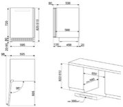 Встраиваемый винный шкаф Smeg CVI638LN1 фото 3 в Санкт-Петербурге