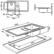 Мойка Смег LM102D фото 2 в Санкт-Петербурге Мойка Smeg LM102D фото 2 в Санкт-Петербурге