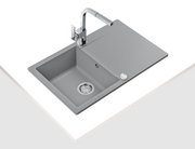 Мойка Тека Clivo 45 B-TQ ALUGRAUMETALLIC фото 2 в Санкт-Петербурге Мойка Teka Clivo 45 B-TQ ALUGRAUMETALLIC фото 2 в Санкт-Петербурге