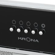 Встраиваемая вытяжка Krona KATE 600 GLASS BLACK PB фото 2 в Санкт-Петербурге