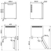 Минибар Smeg MTE40 фото 4 в Санкт-Петербурге