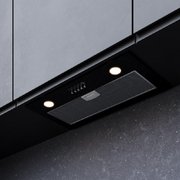 Встраиваемая вытяжка Krona LUISA 600 GLASS BLACK PB фото 2 в Санкт-Петербурге