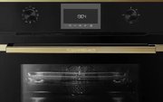Компактный духовой шкаф с микроволнами  Kuppersbusch CBM 6330.0 S4 Gold фото 2 в Санкт-Петербурге