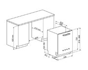 Посудомоечная машина Smeg ST2FABWH2 фото 4 в Санкт-Петербурге