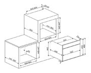 Встраиваемая микроволновая печь Smeg SF4800MPO фото 3 в Санкт-Петербурге