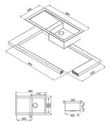 Мойка Смег LQ861S фото 2 в Санкт-Петербурге Мойка Smeg LQ861S фото 2 в Санкт-Петербурге