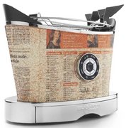 Тостер Bugatti Toaster VOLO Leather Newspaper