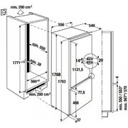 Встраиваемый холодильник Kuppersbusch FKGF 8800.1 фото 2 в Санкт-Петербурге