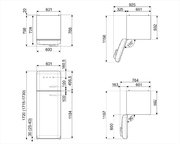 Холодильник Smeg FAB30LSV3 фото 3 в Санкт-Петербурге