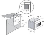 Встраиваемая микроволновая печь Brandt BKC7153BB фото 4 в Санкт-Петербурге