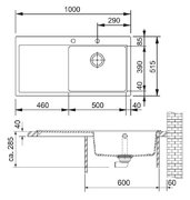 Мойка Франке MTG 611 сахара (чаша слева) фото 2 в Санкт-Петербурге Мойка Franke MTG 611 сахара (чаша слева) фото 2 в Санкт-Петербурге