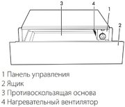 Встраиваемый подогреватель посуды Smeg CPR115B3 фото 3 в Санкт-Петербурге