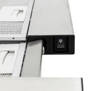 Встраиваемая вытяжка KRONA Kamilla slim 600 inox/inox (1 мотор) фото 2 в Санкт-Петербурге