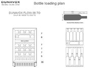 Винный шкаф Dunavox DAUF-38.100DSS.TO фото 3 в Санкт-Петербурге