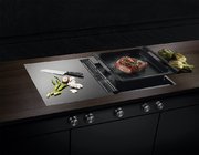 Варочная панель с вытяжкой Kuppersbusch KMI 9850.0 SR Stainless Steel фото 2 в Санкт-Петербурге