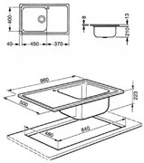 Мойка Смег LGM861D фото 2 в Санкт-Петербурге Мойка Smeg LGM861D фото 2 в Санкт-Петербурге