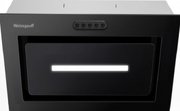 Встраиваемая вытяжка Weissgauff Aura 456 PB Black Glass фото 2 в Санкт-Петербурге
