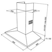Вытяжка Teka DSB 90 STAINLESS STEEL фото 2 в Санкт-Петербурге