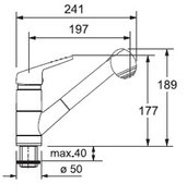 Смеситель Франке 160 хром фото 2 в Санкт-Петербурге Смеситель Franke 160 хром фото 2 в Санкт-Петербурге