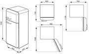 Холодильник Smeg FAB30LB1 фото 3 в Санкт-Петербурге