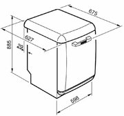 Посудомоечная машина Smeg BLV2AZ-2 фото 4 в Санкт-Петербурге
