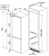 Холодильник Smeg C8194TN2P фото 4 в Санкт-Петербурге