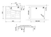 Варочная панель Smeg SER60SGH3 фото 4 в Санкт-Петербурге