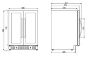 Винный шкаф Dometic E40FGD Elegance фото 3 в Санкт-Петербурге