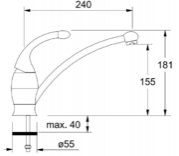 Смеситель Франке 690 хром фото 3 в Санкт-Петербурге Смеситель Franke 690 хром фото 3 в Санкт-Петербурге