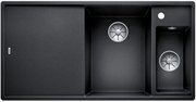 Мойка Blanco AXIA III 6 S чаша справа, доска стекло клапан-автомат InFino® антрацит фото в Санкт-Петербурге
