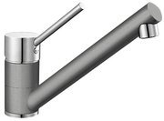 Смеситель Бланко Antas chrome/Silgranit алюметаллик фото в Санкт-Петербурге Смеситель Blanco Antas chrome/Silgranit алюметаллик фото в Санкт-Петербурге