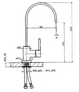 Смеситель Смег ME1A фото 2 в Санкт-Петербурге Смеситель Smeg ME1A фото 2 в Санкт-Петербурге