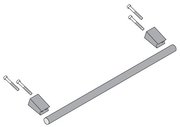 Дверная ручка Gaggenau GZ010060 Дверная ручка Gaggenau GZ010060
