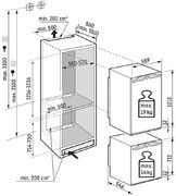 Встраиваемый холодильник Liebherr IXRF 5600 (IRe 4100 + IFNe 3503) фото 4 в Санкт-Петербурге