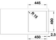 Мойка BLANCO NAYA 45 Silgranit кофе фото 3 в Санкт-Петербурге Мойка BLANCO NAYA 45 Silgranit кофе фото 3 в Санкт-Петербурге